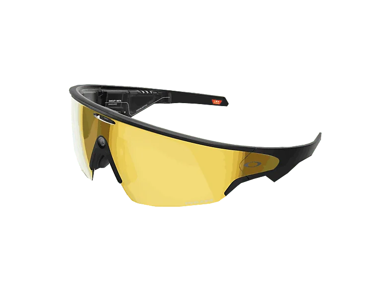 Gafas IA - Meta Oakley Vanguard, Cámara Sony Ultra gran angular 12 MP, Negro y lentes en 24K naranja