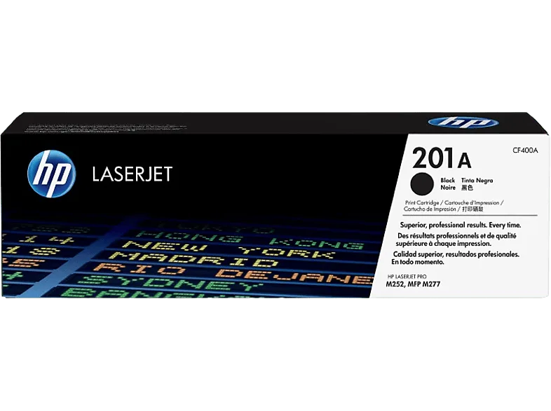 Tóner - HP 201A LaserJet, Negro, CF400A