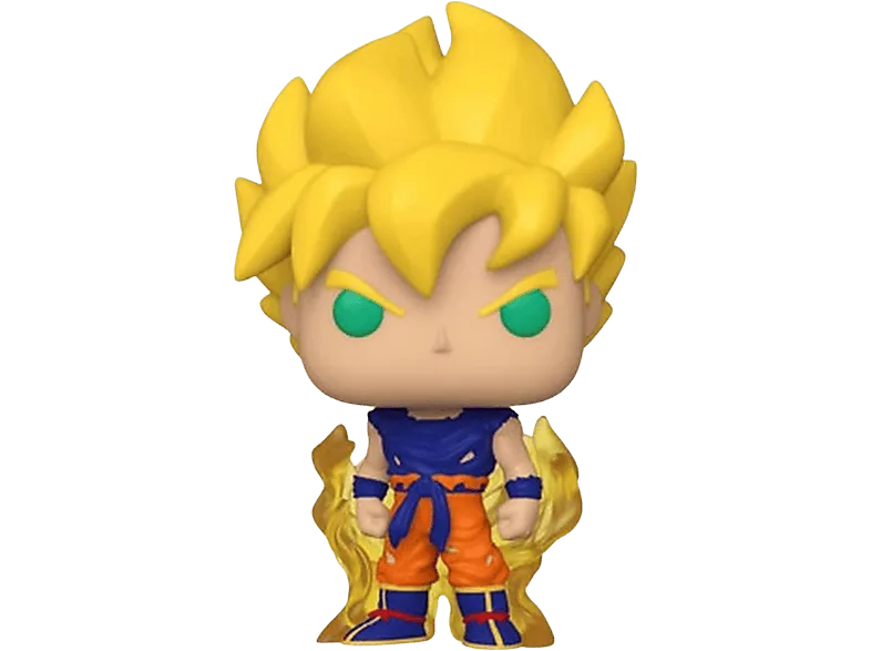 Figura Funko Pop! - Dragon Ball Z Super Saiyan Goku, 9.5 cm, Vinilo, Multicolor