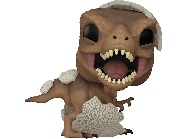 Figura Funko Pop! - Jurassic Park: Tyrannosaurus Rex Hatchling, Vinilo, 10 cm