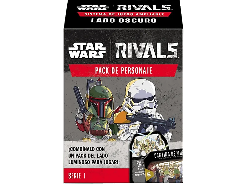 Pack Merchandising - Magicbox Funko Star Wars Rivals S1 Dark Side Character
