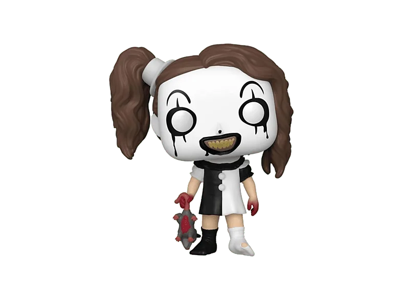 Figura Funko Pop! - Terrifier: Little Pale Girl, 10 cm, Vinilo, Brilla en la oscuridad
