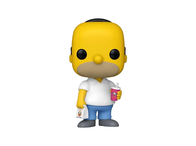 Figura Funko Pop! - Los simpsons: Homer, Vinilo, 10 cm