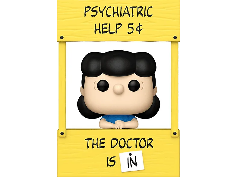 Figura Funko Pop! - Peanuts S8: Lucy, 15 cm, Vinilo, Tamaño grande
