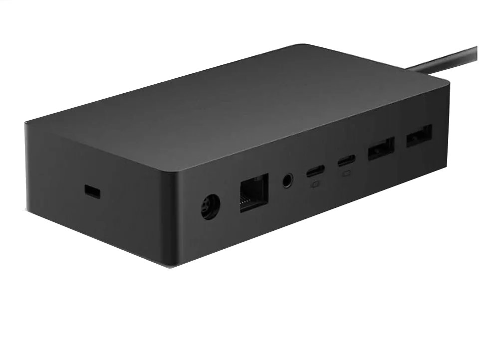 Docking station - Surface Dock 2, USB-C, USB-A, Audio de 3,5 mm, Ethernet, Negro