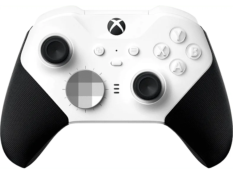 Mando Xbox - Microsoft Elite V2 Core, Bluetooth + Cable USB-C, Blanco, Para Series X S, One, PC, Android, iOS
