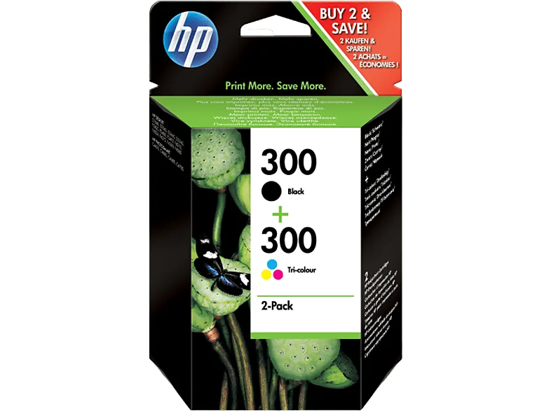 Cartucho de tinta - HP 364 Combo 4 Pack, Negro/Cian/Magenta/Amarillo, N9J73AE (imagen 1 de 3)