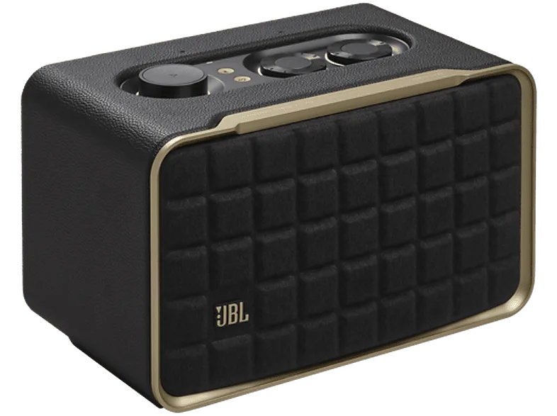 Altavoz bluetooth - JBL Authentics 200, 90W, Bluetooth, Wi-Fi, asistentes de voz Google y Alexa, diseño retro, Negro (imagen 1 de 3)