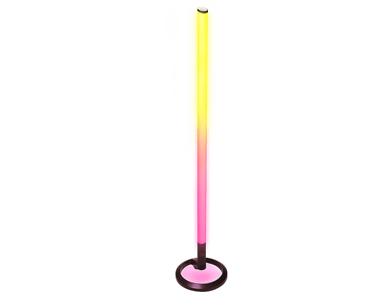 Barra de luz - JBL PartyLight, IPX4, Iluminación LED 360º, Micrófono integrado, Multicolor