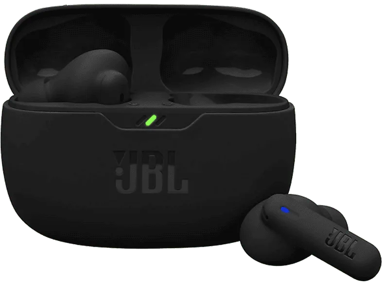 Auriculares True Wireless - JBL Wave Beam 2, 40 h Autonomía, IP54, Cancelación de ruido, Ergonómico, Negro – Negro