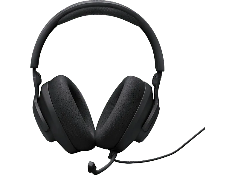 Auriculares gaming - JBL Quantum 100M2, Circumaurales, Diadema con cable, Micrófono, Negro