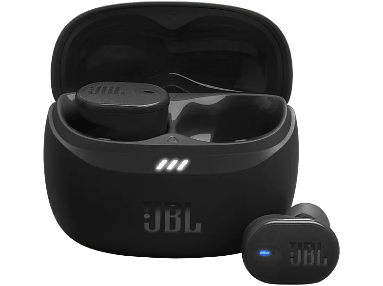 Auriculares True Wireless - JBL Tune Buds 2, 48 h Autonomía, IP54, Cancelación de ruido, Ergonómico, Negro – Negro