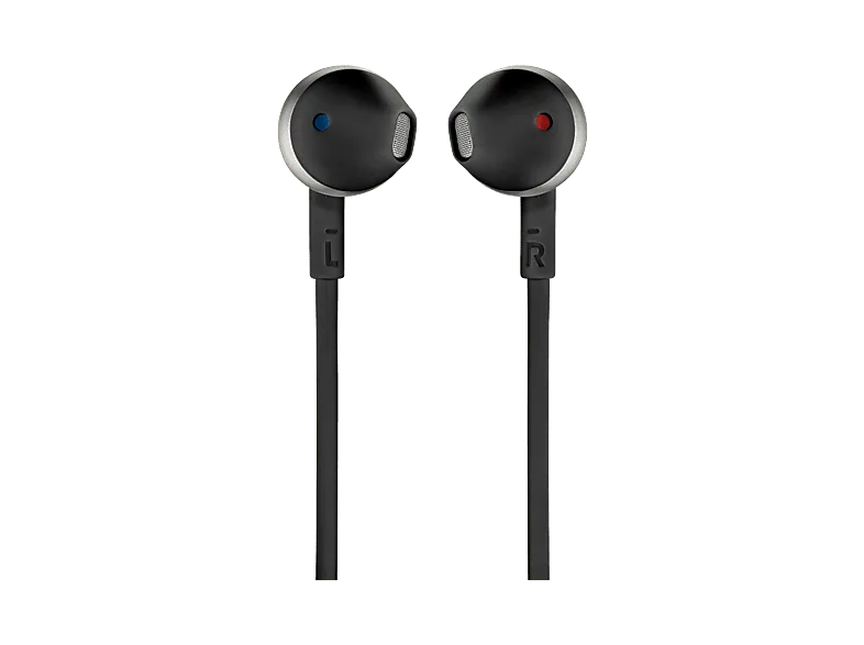 Auriculares - JBL Tune 205, Intraurales, Micrófono, Ergonómicos, Negro