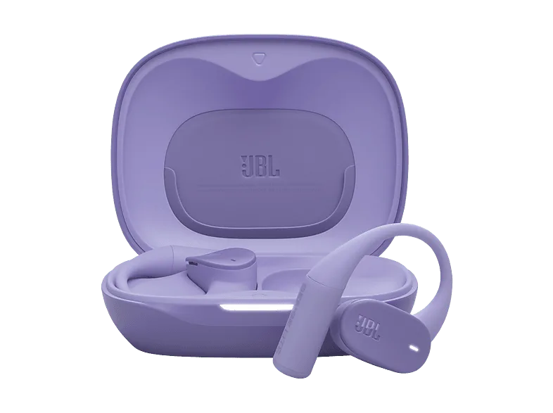 Auriculares True Wireless - JBL Sense Lite, 32 h Autonomía, 4 Micrófonos, Morado