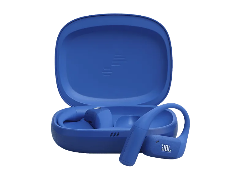 Auriculares conducción de aire - JBL Endurance Zone, Autonomía 32 h, IP68, OpenSound, 4 micrófonos, Azul – Azul