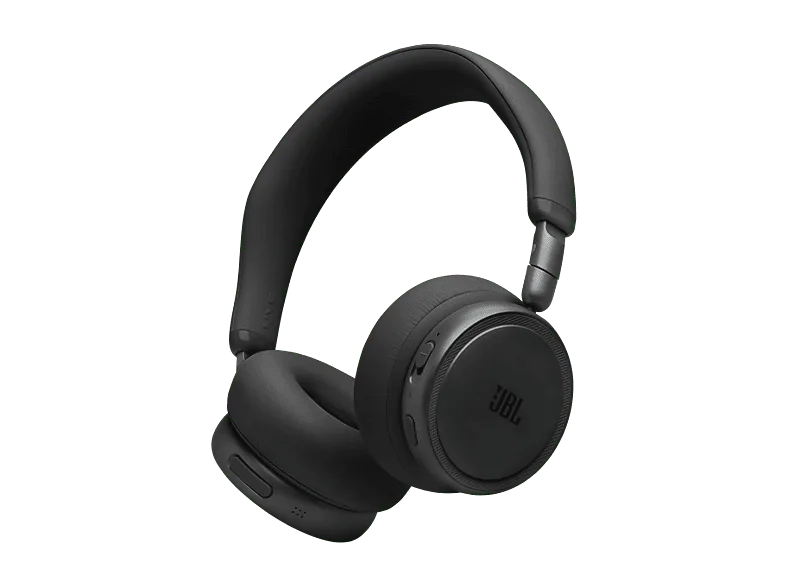 Auriculares inalámbricos - JBL LIVE 680 NC, Supraaurales, Diadema, Bluetooth, Cancelación activa de ruido (ANC), Autonomía 80 h, Negro