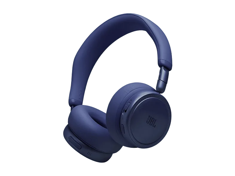 Auriculares inalámbricos - JBL LIVE 680 NC, Supraaurales, Diadema, Bluetooth, Cancelación activa de ruido (ANC), Autonomía 80 h, Azul