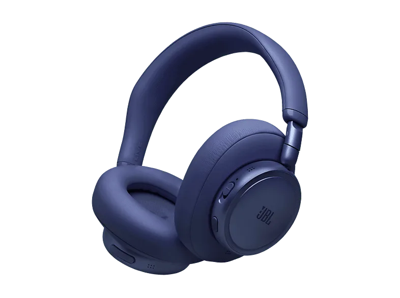 Auriculares inalámbricos - JBL Live 780NC, Circumaurales, Bluetooth, Cancelación activa de ruido (ANC), Azul – Azul
