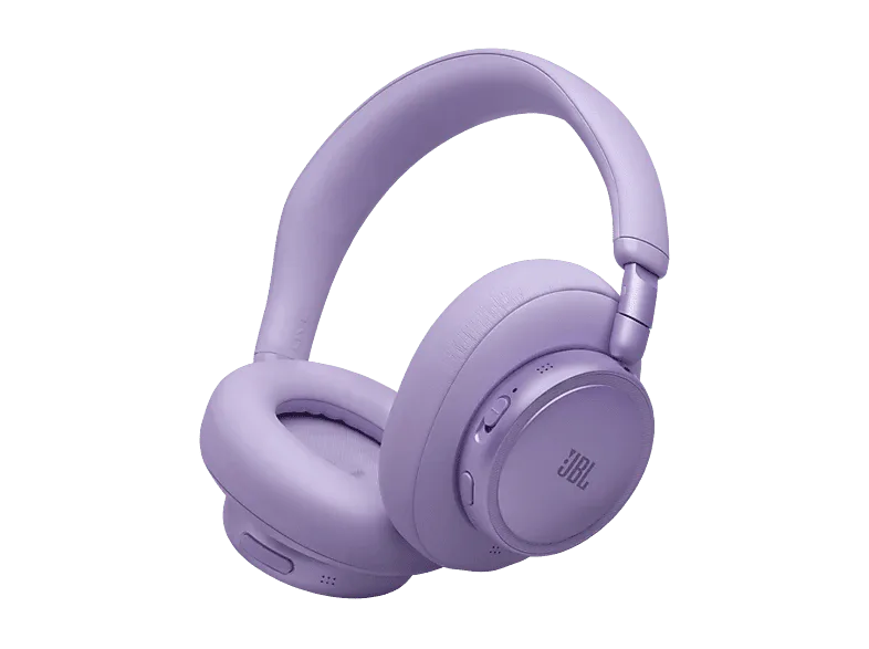 Auriculares inalámbricos - JBL Live 780NC, Circumaurales, Bluetooth, Cancelación activa de ruido (ANC), Lila