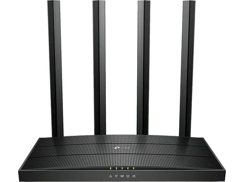 Router WiFi - TP-Link Archer C6, 1200 Mbps, Doble Banda, MU-MIMO, Beamforming, Gigabit, WPS, WPA3