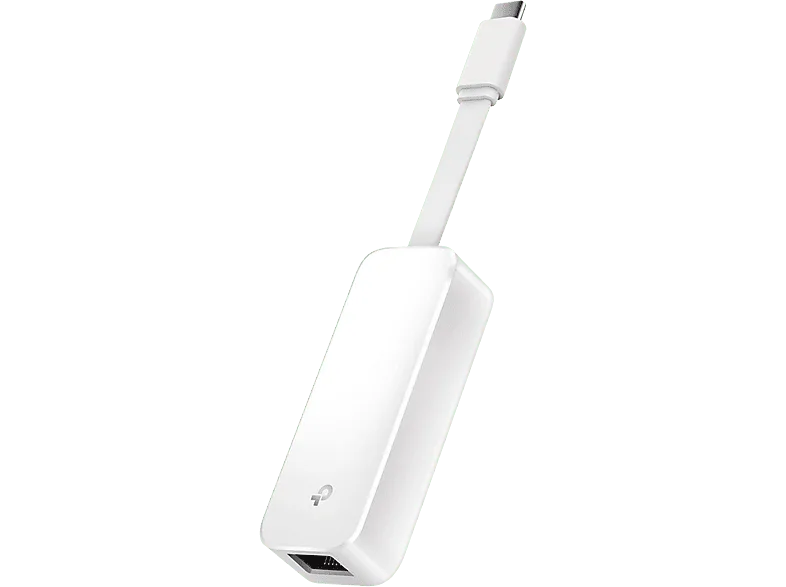 Adaptador - TP-Link UE300C, USB-C a RJ-45, 1000 Mbps, Gigabit Ethernet, Blanco
