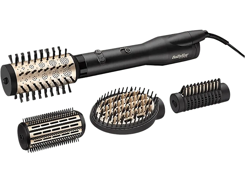 Moldeador - Babyliss AS970E, Tecnología iónica, 2 Niveles de temperatura, Negro y dorado (imagen 1 de 2)