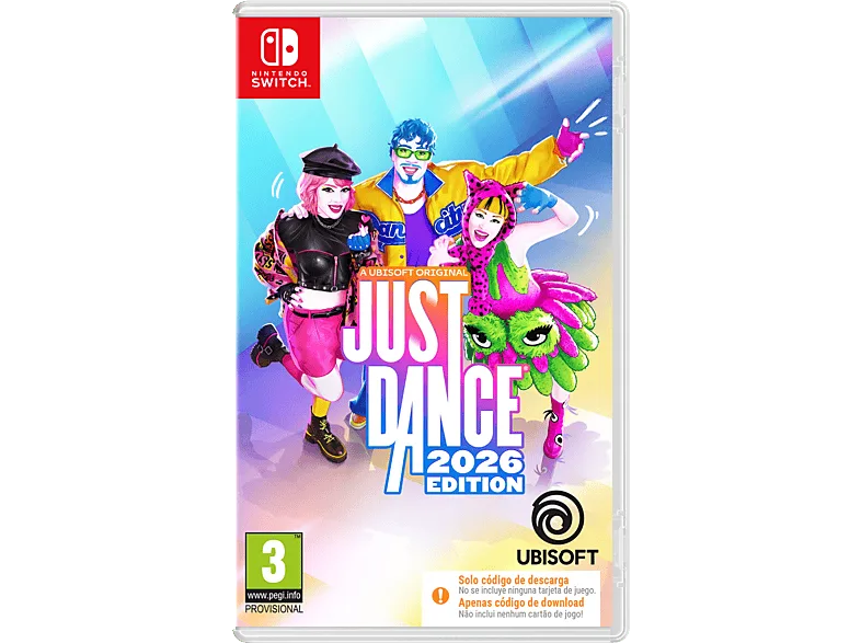 Nintendo Switch Just Dance 2026 Edition (Código de descarga) (imagen 1 de 3)
