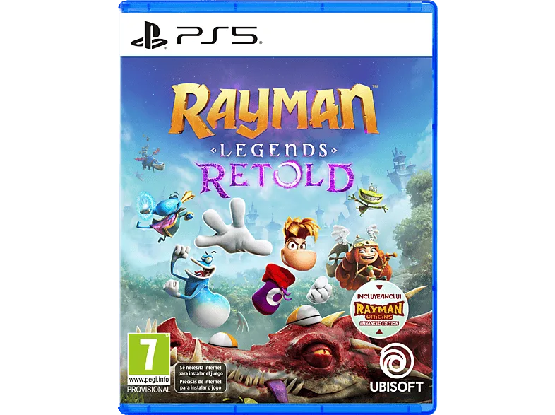 PS5 Rayman Legends Retold