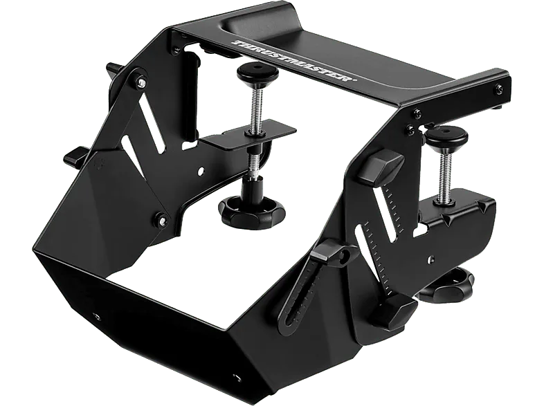Soporte volante - Thrustmaster SimTask Steering Kit, Pomo giratorio, Estructura metálica, Compatible con volantes de carreras T128 y T248, Negro