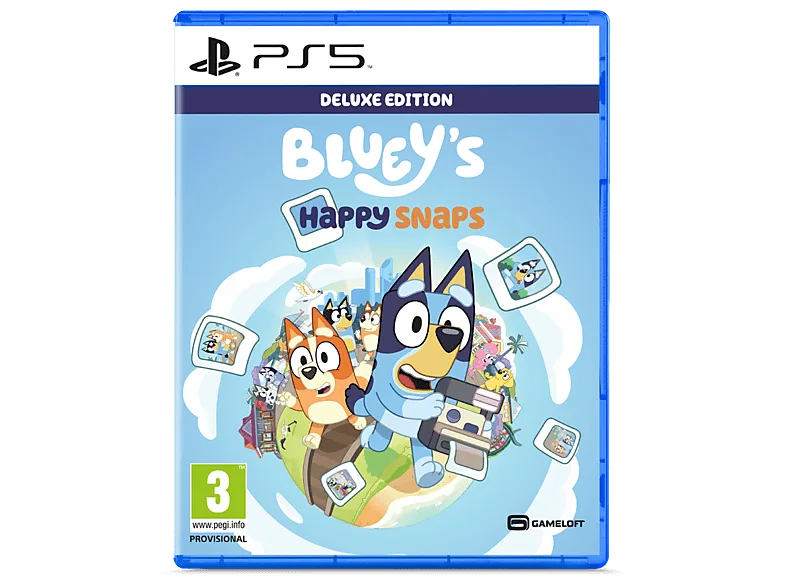 PS5 Bluey's Happy Snaps Ed. Deluxe (Game Key Card) (imagen 1 de 3)