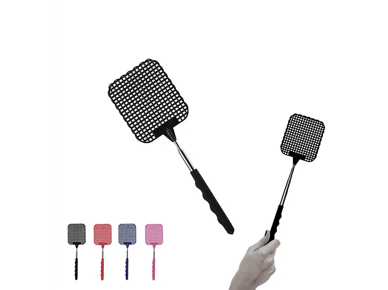 Matamoscas - CMP Paris CMPMG2056, 26-61 cm, Extensible, Color aleatorio (Azul, negro, rosa o lila)