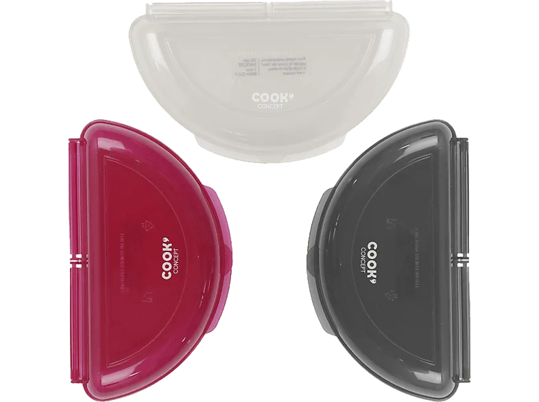 Cocedor de tortillas - CMP Paris CMPKC2151, Para microondas, Al vapor, 21,5 x 12,5 cm