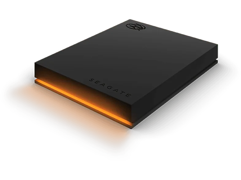 Disco duro externo 2 TB - Seagate Firecuda Gaming STKL2000400, USB 3.2, HDD, Negro