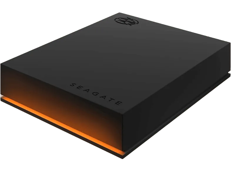 Disco duro externo 5 TB - Seagate Firecuda Gaming STKL5000400, USB 3.2, HDD, Negro