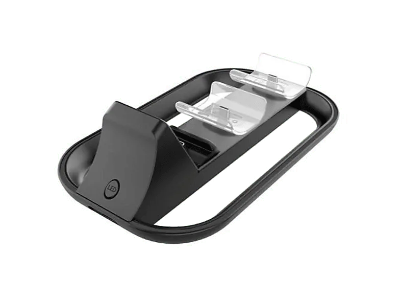 Base de carga - Nacon TriDock Charger, Para Nintendo Switch 2, Iluminación RGB, Negro