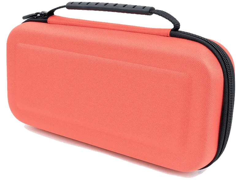 Funda Nintendo Switch 2 - Nacon Travel Case L, Para 1, 2, OLED y Lite, Rígida, Naranja