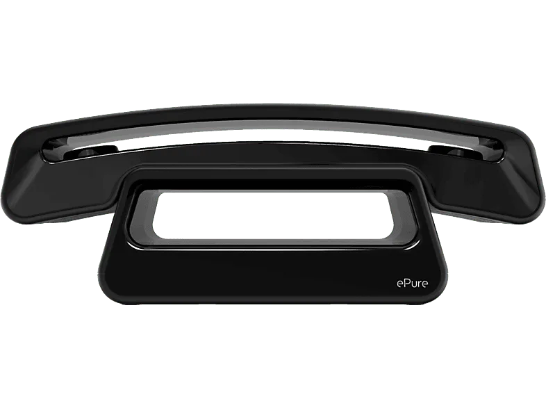 Teléfono - Alcatel ePure Iconic, Inalámbrico, Manos Libres, 10 melodías en el terminal, Negro