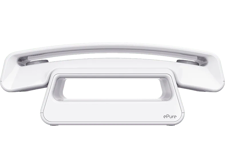 Teléfono - Alcatel ePure Iconic, Inalámbrico, Manos Libres, 10 melodías en el terminal, Blanco