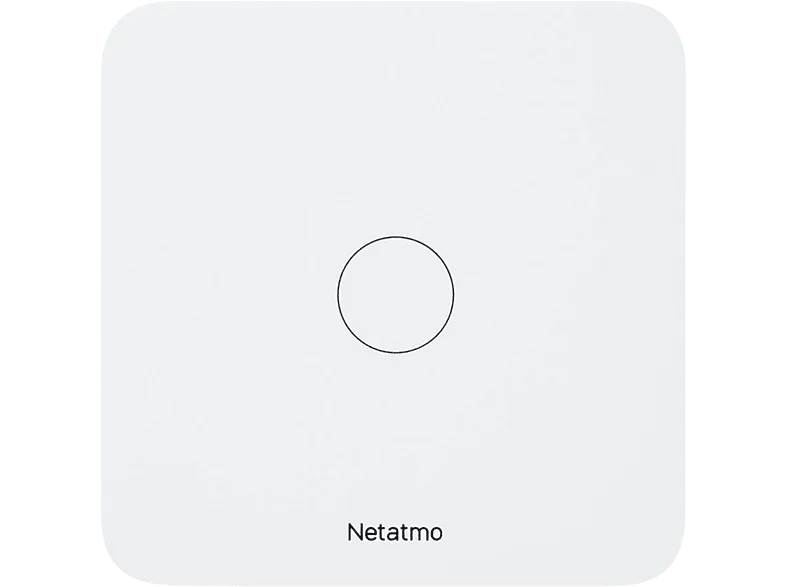 Detector de monóxido carbono - Netatmo NCO-EC, Inteligente, Bluetooth, WiFi, Compatible con app, Blanco