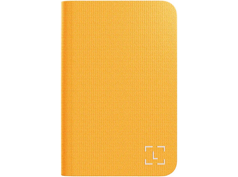 Funda Crypto Wallet - Ledger Stax Magnet Shell, Núcleo de fibra vidrio con exterior tela, Imanes integrados, Naranja