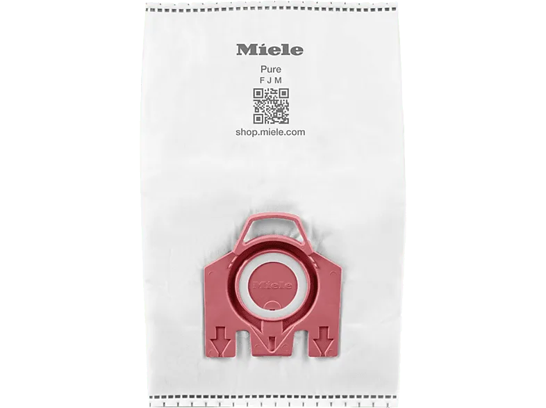 Accesorio aspirador - Miele FJM HyClean Pure, Bolsas de Aspiradora, Tecnología HyClean, Cierre Automático, Blanco