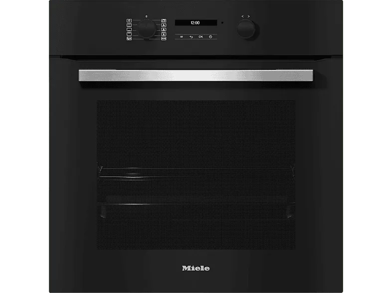 Horno integrable - Miele H 2766-1 BP 125 Edition, Multifunción, Pirolítico, 76 l, Función AirFry, 59.5 cm, Negro