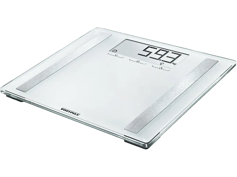 Báscula de baño - Soehnle 63858 Control 200, Peso máximo 180 Kg, Análisis corporal, Precisión 100gr, Blanco (imagen 1 de 3)