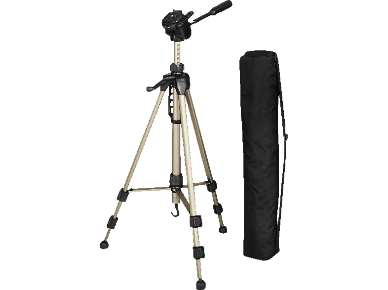 Trípode - Hama Star 61, 153 cm, Aluminio, Champán