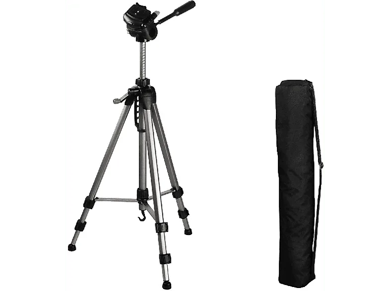 Trípode - Hama Star 63, Cabezal de inclinación 3D, Placa liberación rápida