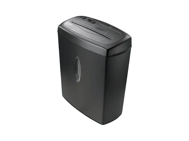 Destructora de papel - Hama SAFE X10 CD Nivel P4 T4 E3, Destruye hasta 10 Hojas, CD/DVD/Blu-ray y tarjetas plástico, 72 dB, Negro