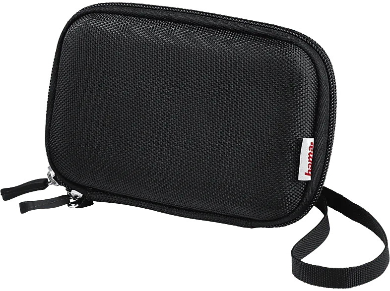 Funda disco duro - HAMA 095546PC, 2.5" HDD, Universal, Material EVA, Repelente al agua, Negro