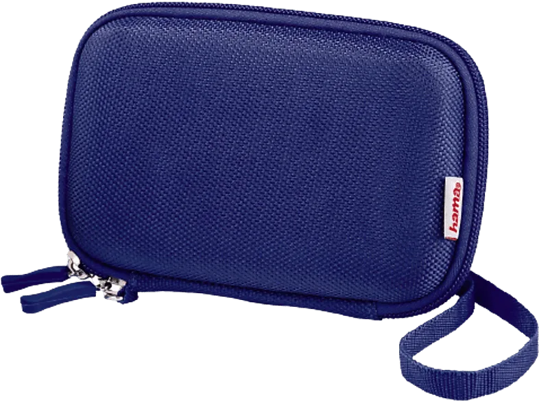 Funda disco duro - HAMA 095546PC, 2.5" HDD, Universal, Material EVA, Repelente al agua, Azul