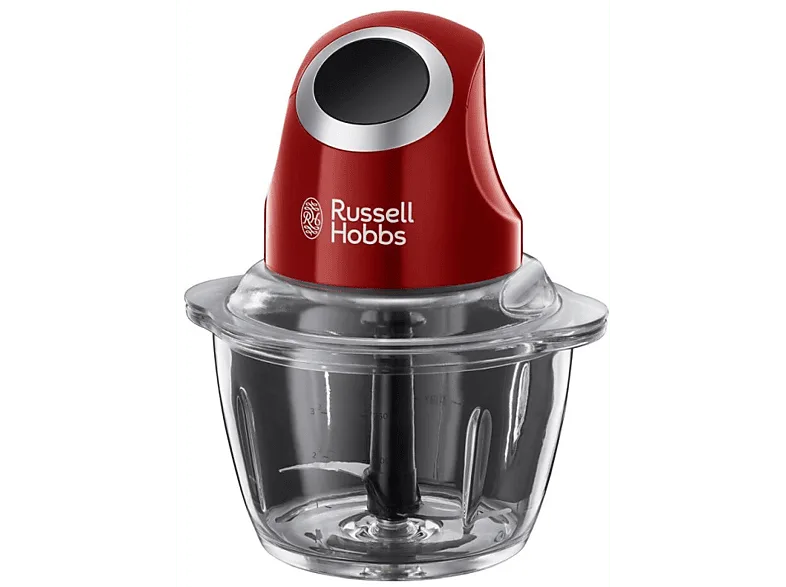 Picadora - Russell Hobbs Desire 24660-56, 200 W, Capacidad 0.5 l, Rojo