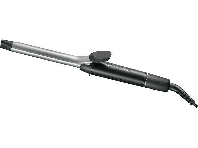 Rizador - Remington Pro Spiral Curl CI5519, 8 niveles temperatura, Revestimiento de cerámica, Calentamiento rápido, 210ºC, Gris